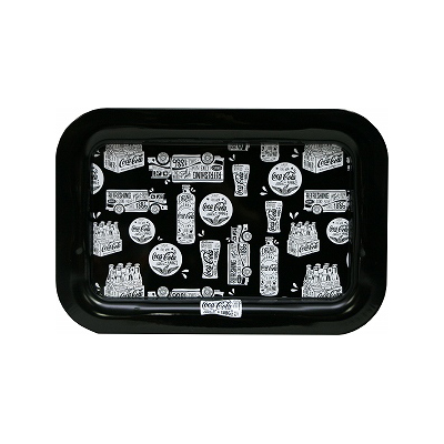 コカ・コーラ ティントレー 高26 幅38 奥2cm PT-TR03  Coca-Cola Tin Tray