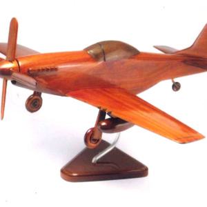 P-51 ムスタング木製模型